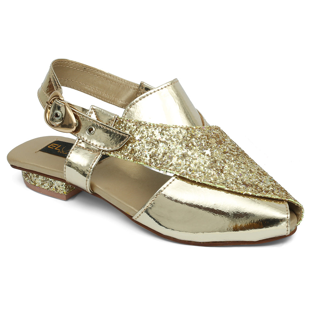 Women Peshawari-I3-Golden