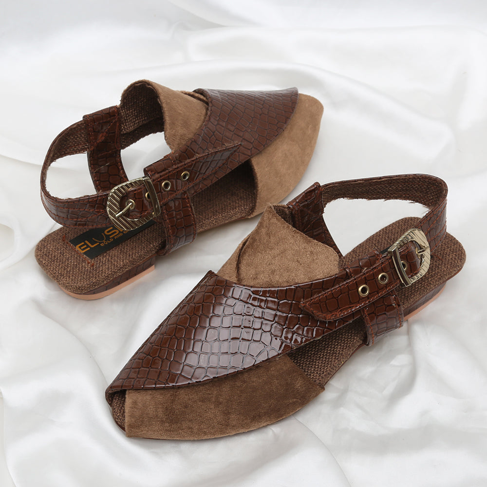 Women Peshawari-I1-Brown