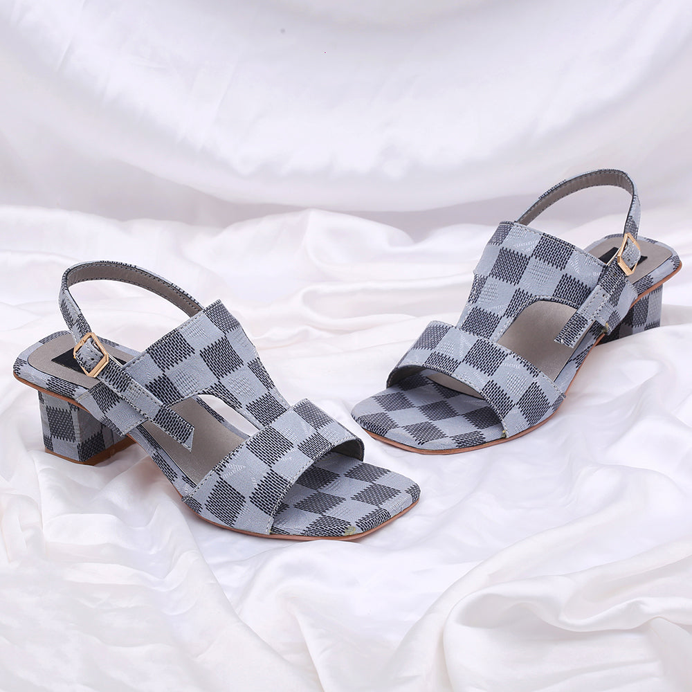 BS7-Gray Check(Heel)