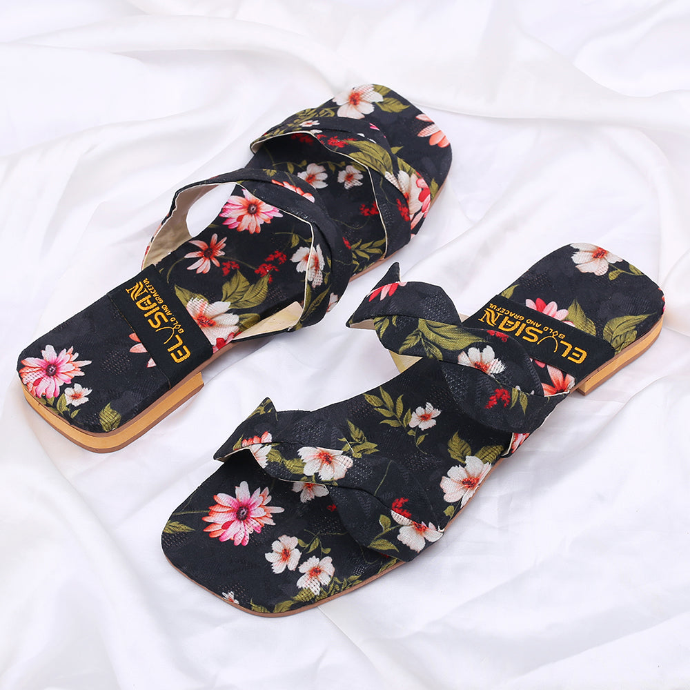 FL2-Printed Fabric Mesh-Black