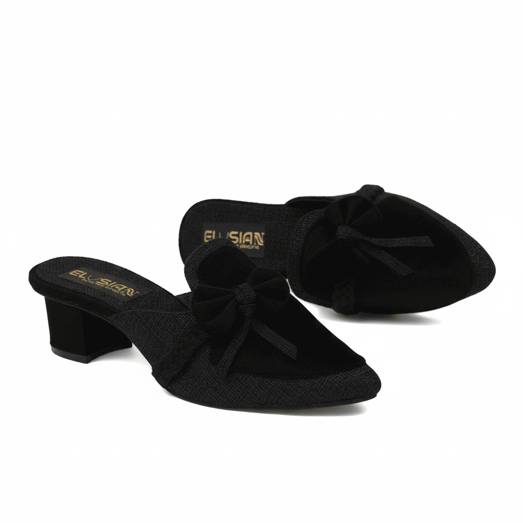 ML-IF4-Black-Bow (Heel)