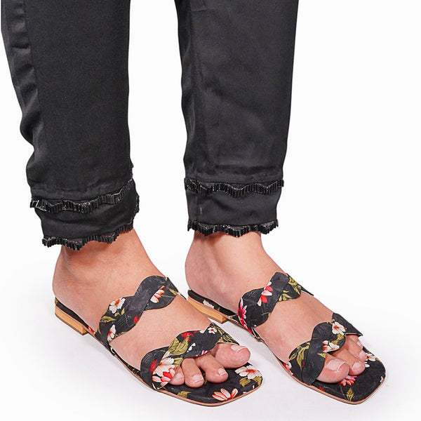 FL2-Printed Fabric Mesh-Black