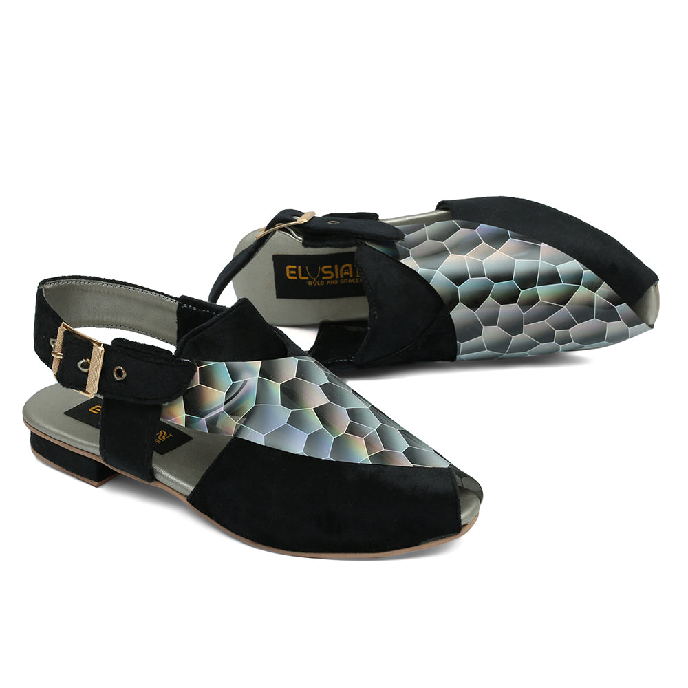 Women Peshawari-I4-Black