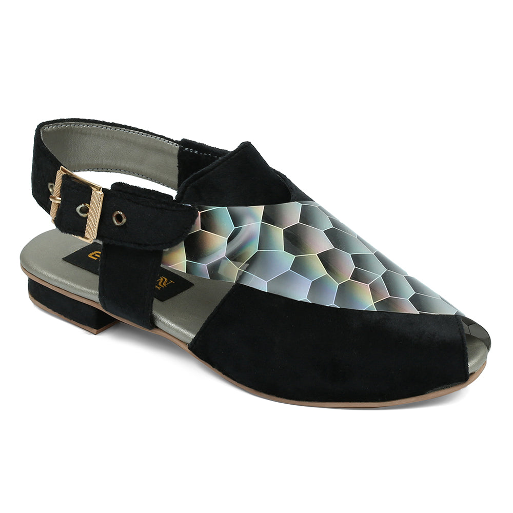 Women Peshawari-I4-Black