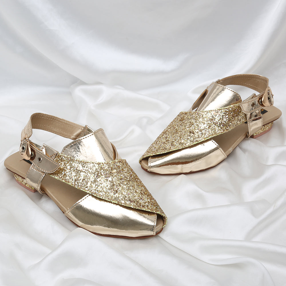 Women Peshawari-I3-Golden