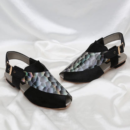 Women Peshawari-I4-Black