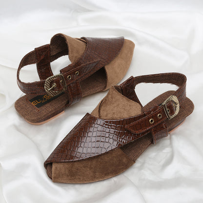 Women Peshawari-I1-Brown