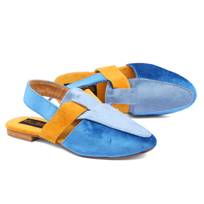 Women Peshawari-I4-Blue