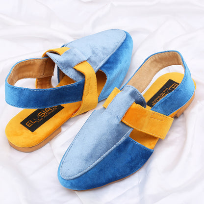 Women Peshawari-I4-Blue