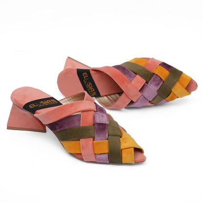 ML-G1-Multi Cross Velvet Mule