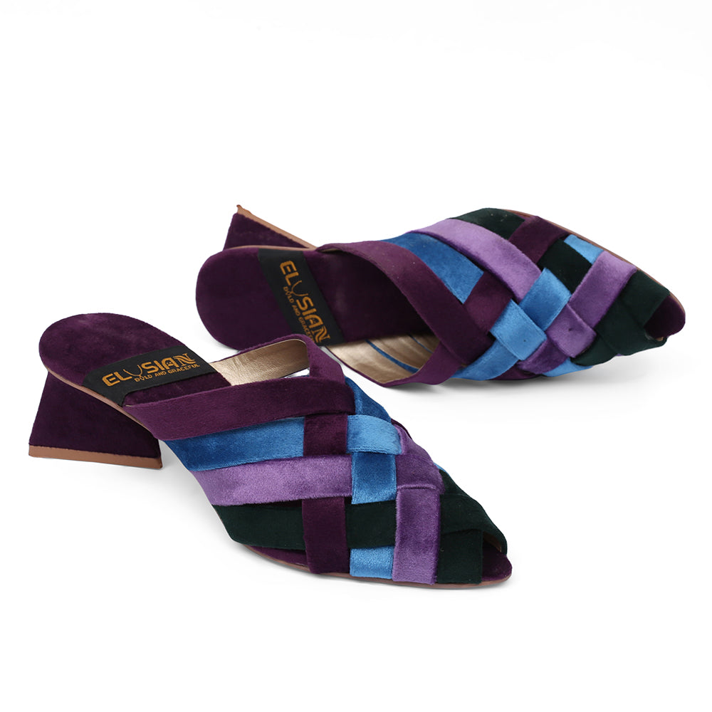 ML-G1-Multi Cross Velvet Mule