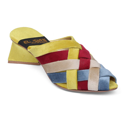 ML-G1-Multi Cross Velvet Mule