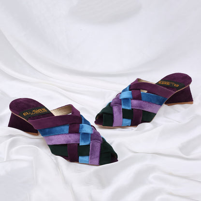 ML-G1-Multi Cross Velvet Mule