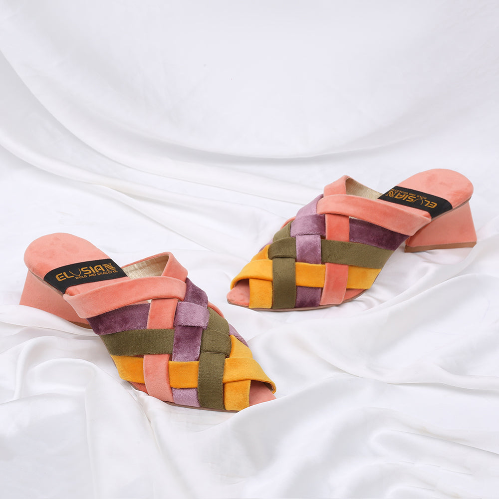 ML-G1-Multi Cross Velvet Mule