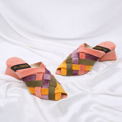 ML-G1-Multi Cross Velvet Mule