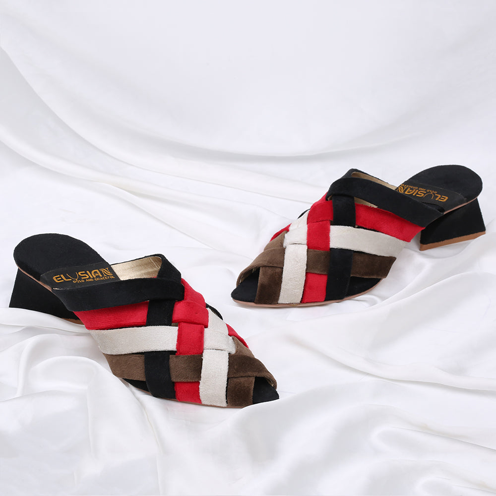 ML-G1-Multi Cross Velvet Mule
