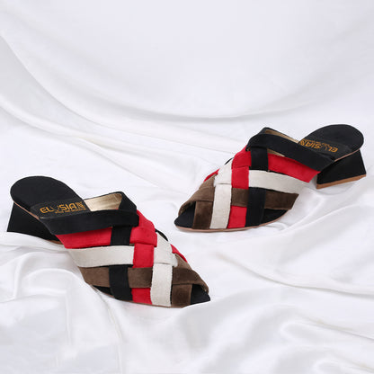 ML-G1-Multi Cross Velvet Mule