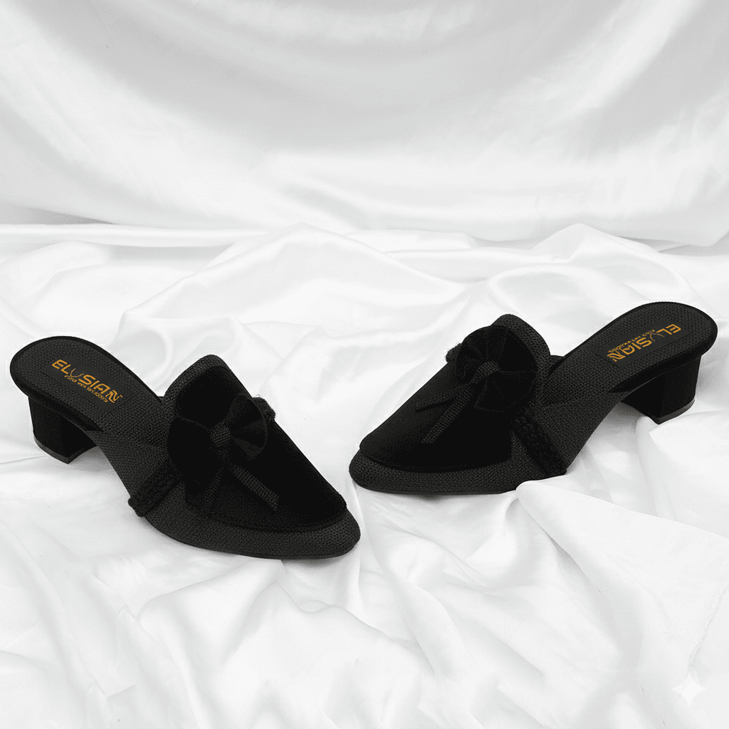 ML-IF4-Black-Bow (Heel)