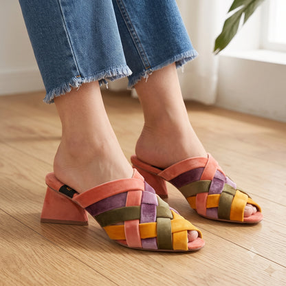 ML-G1-Multi Cross Velvet Mule
