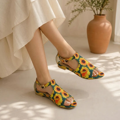 BS13-Sunflower Sandal