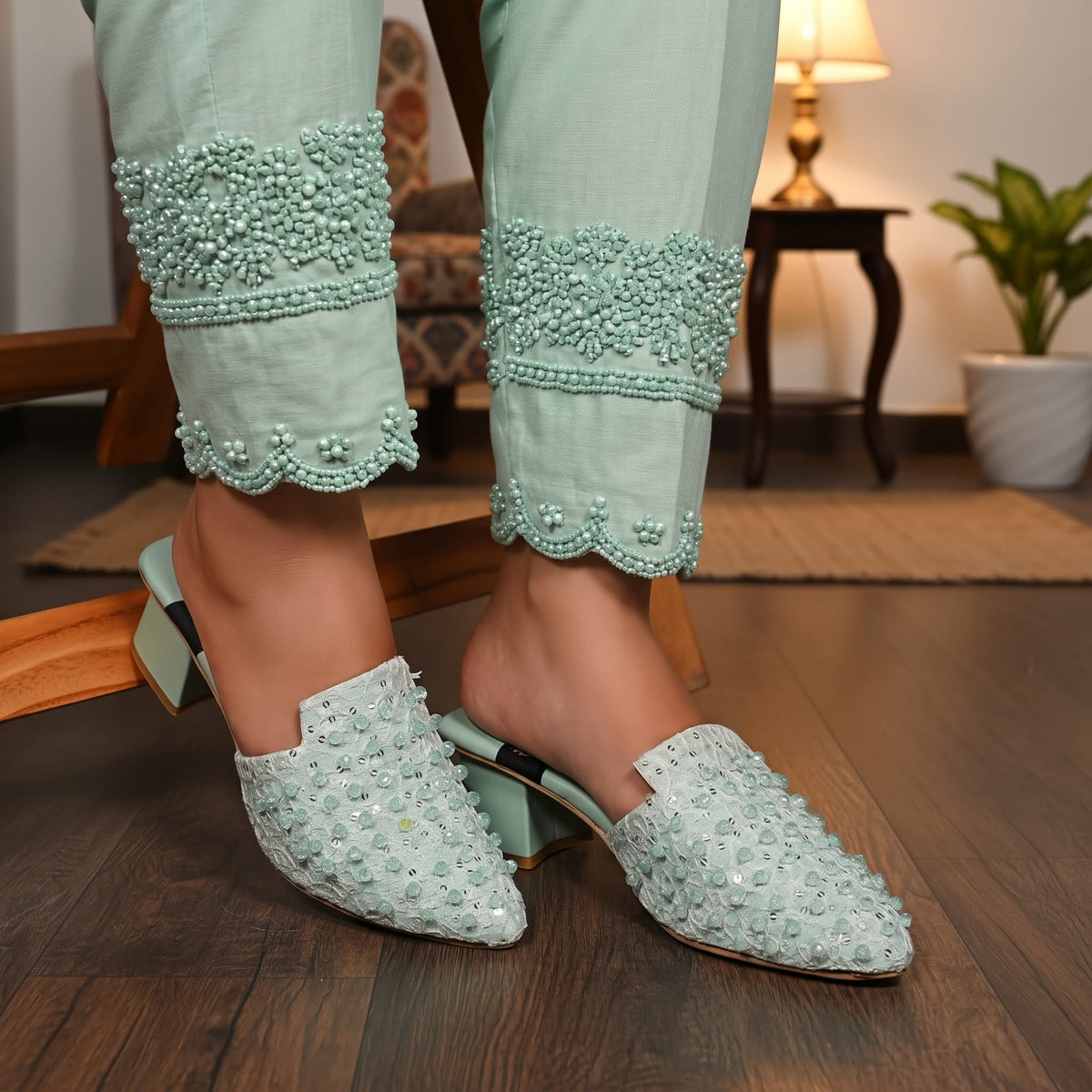 ML-S4-Aqua Pearls (Heel)